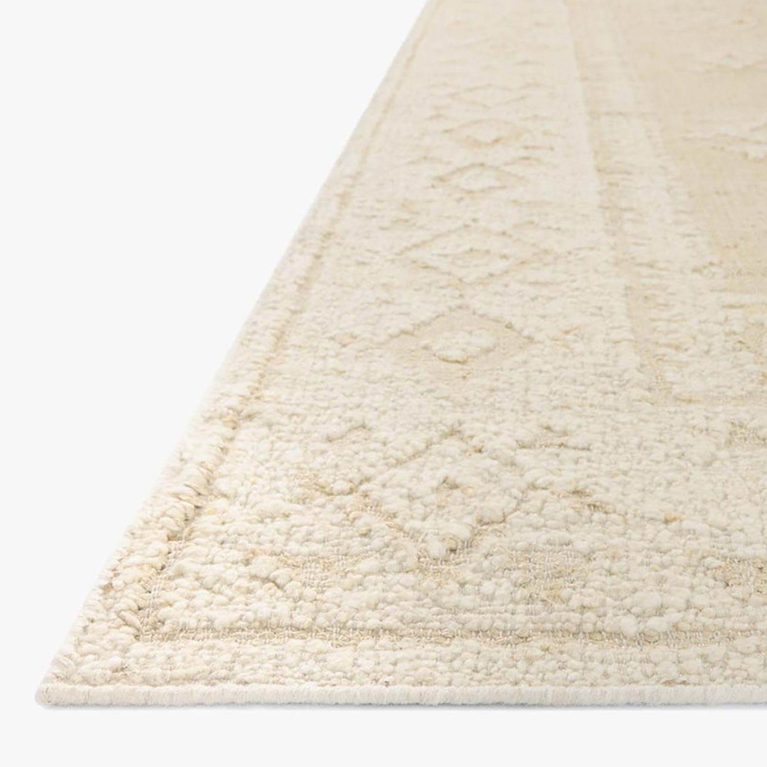 Loloi II Alara Ivory/Natural Hand Woven Rug