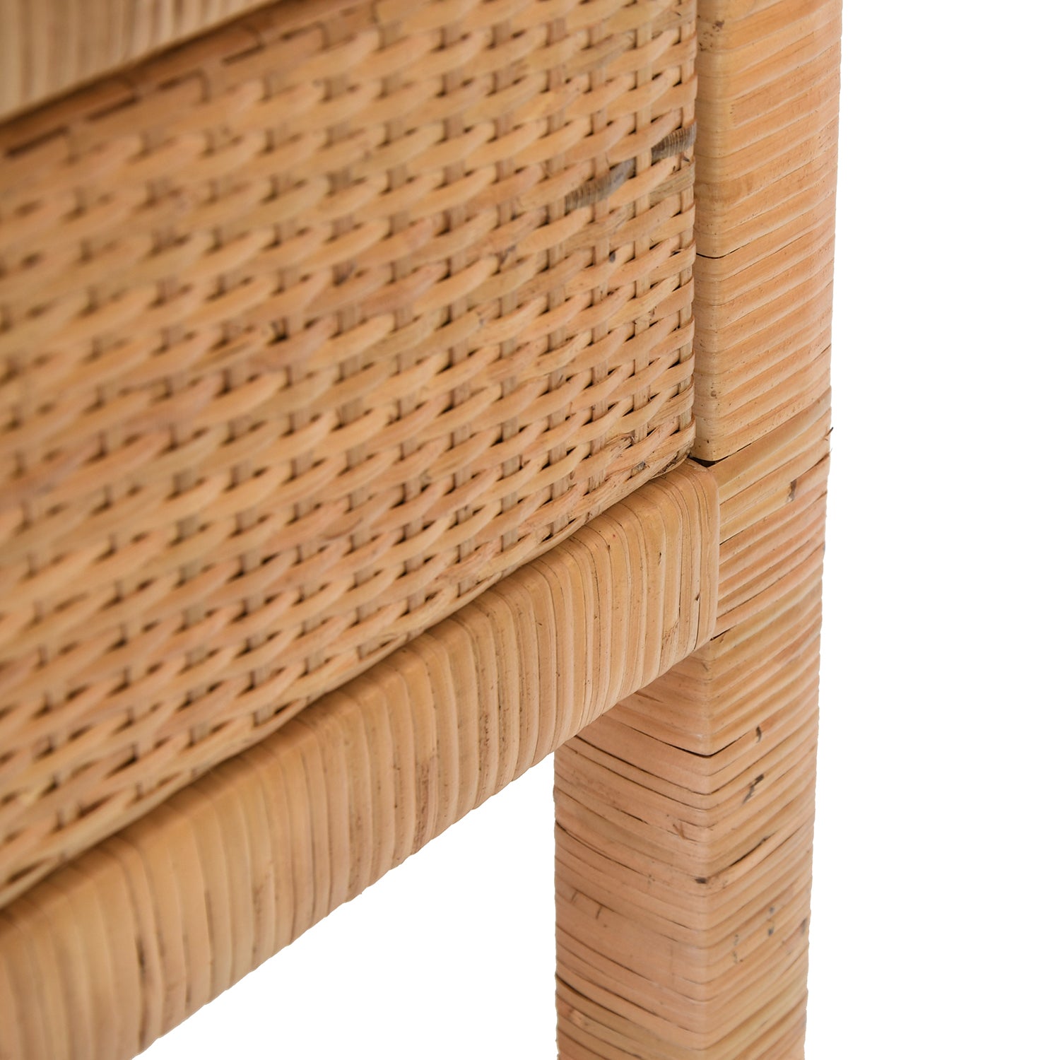 Worlds Away Reed End Table