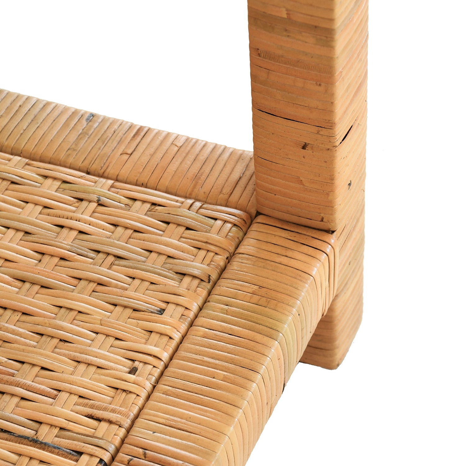 Worlds Away Reed End Table