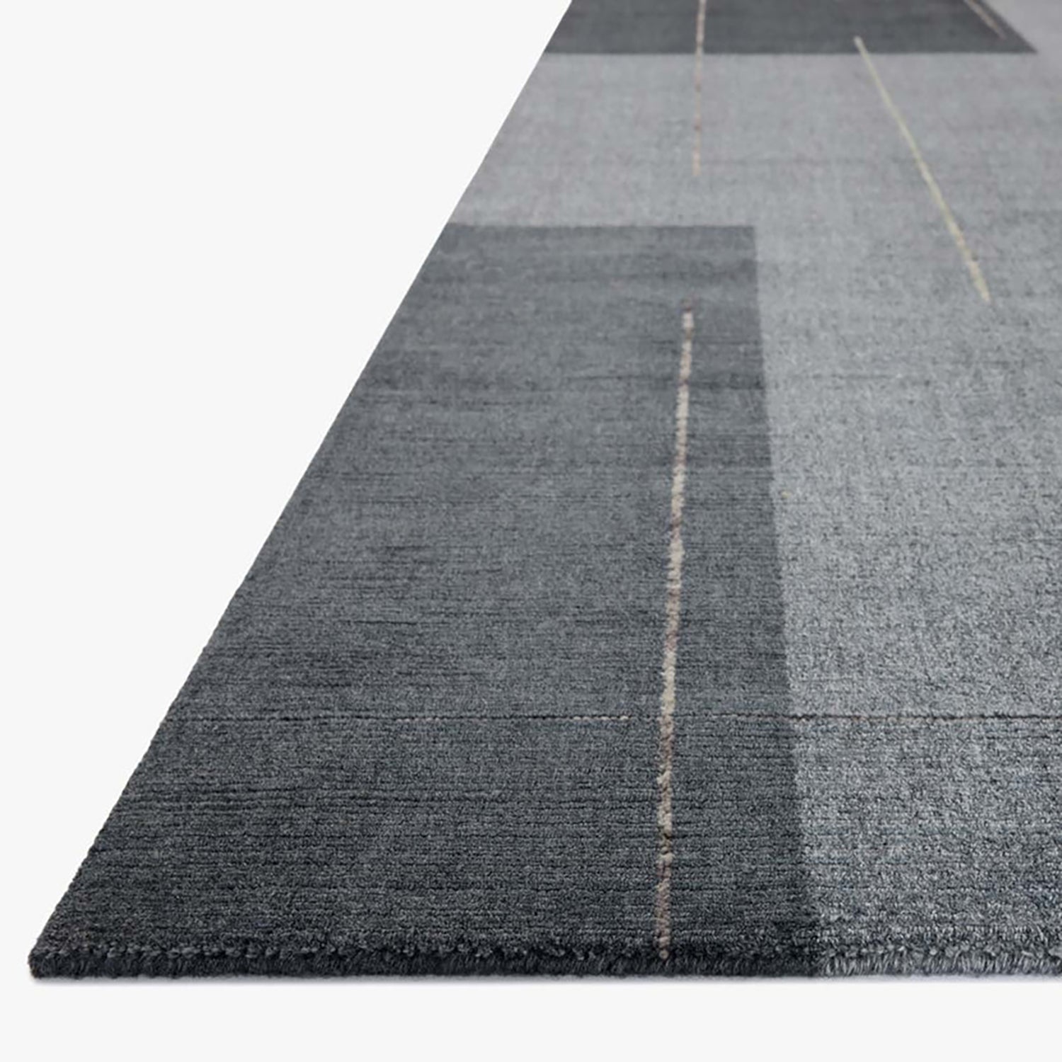 Loloi Allstair Slate/Natural Hand Loomed Rug