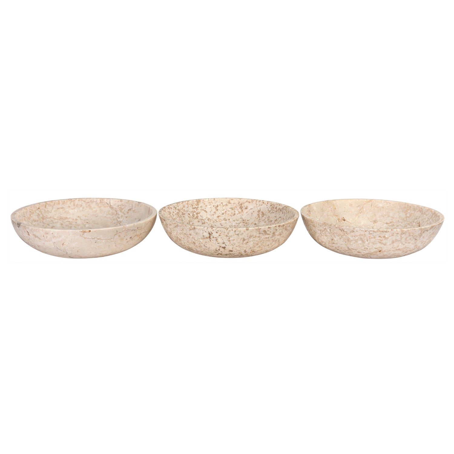 Noir Marble Bowl Set of 3