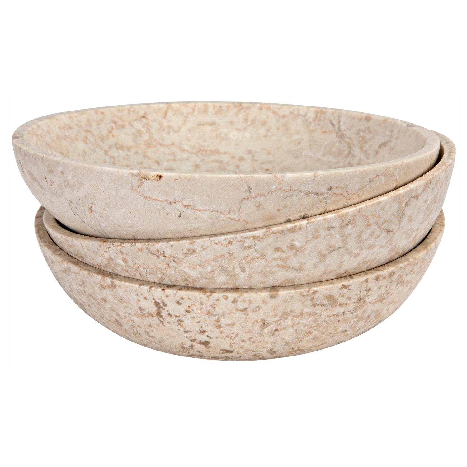 Noir Marble Bowl Set of 3