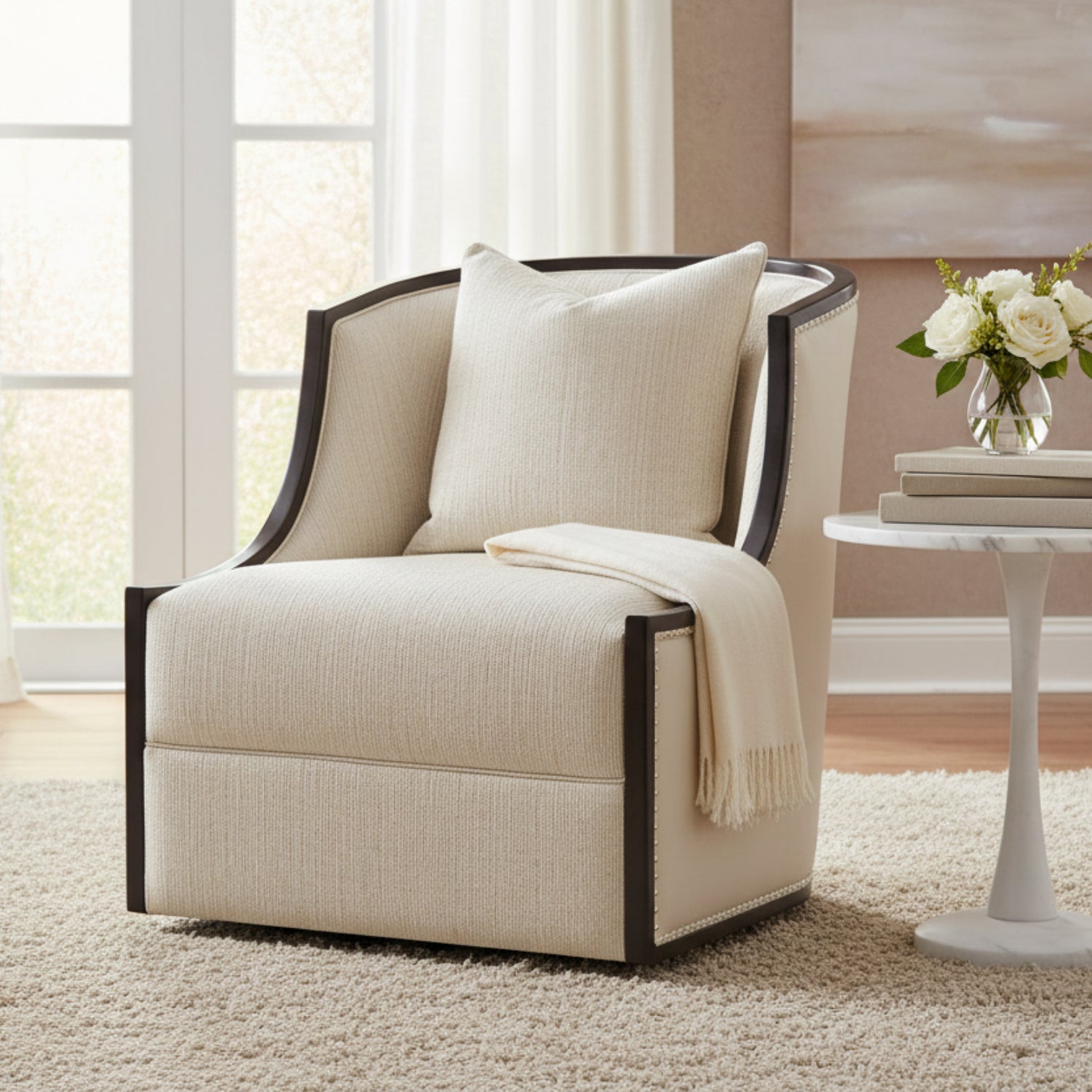 John Richard Ticines 2181 Swivel Chair