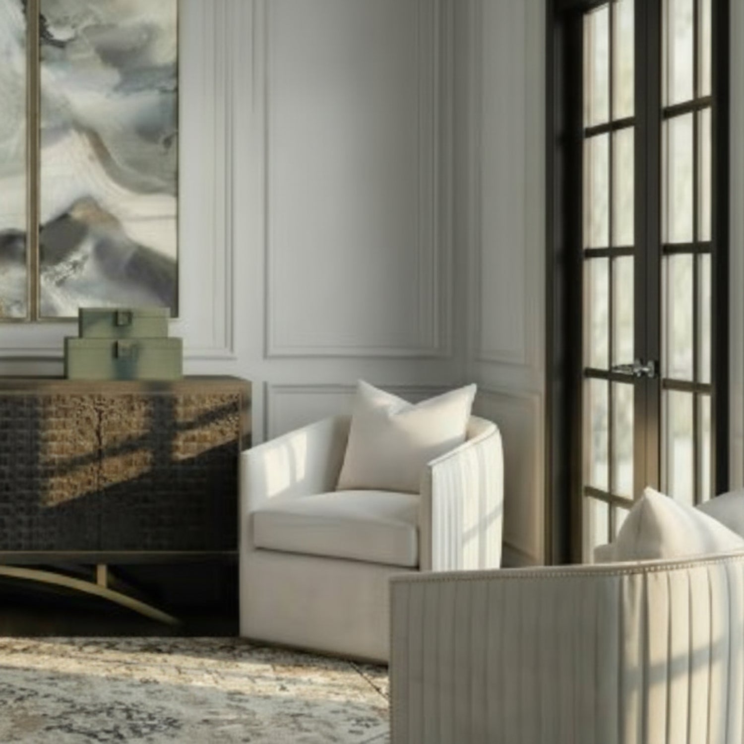 John Richard Sonoma 2213 Swivel Chair