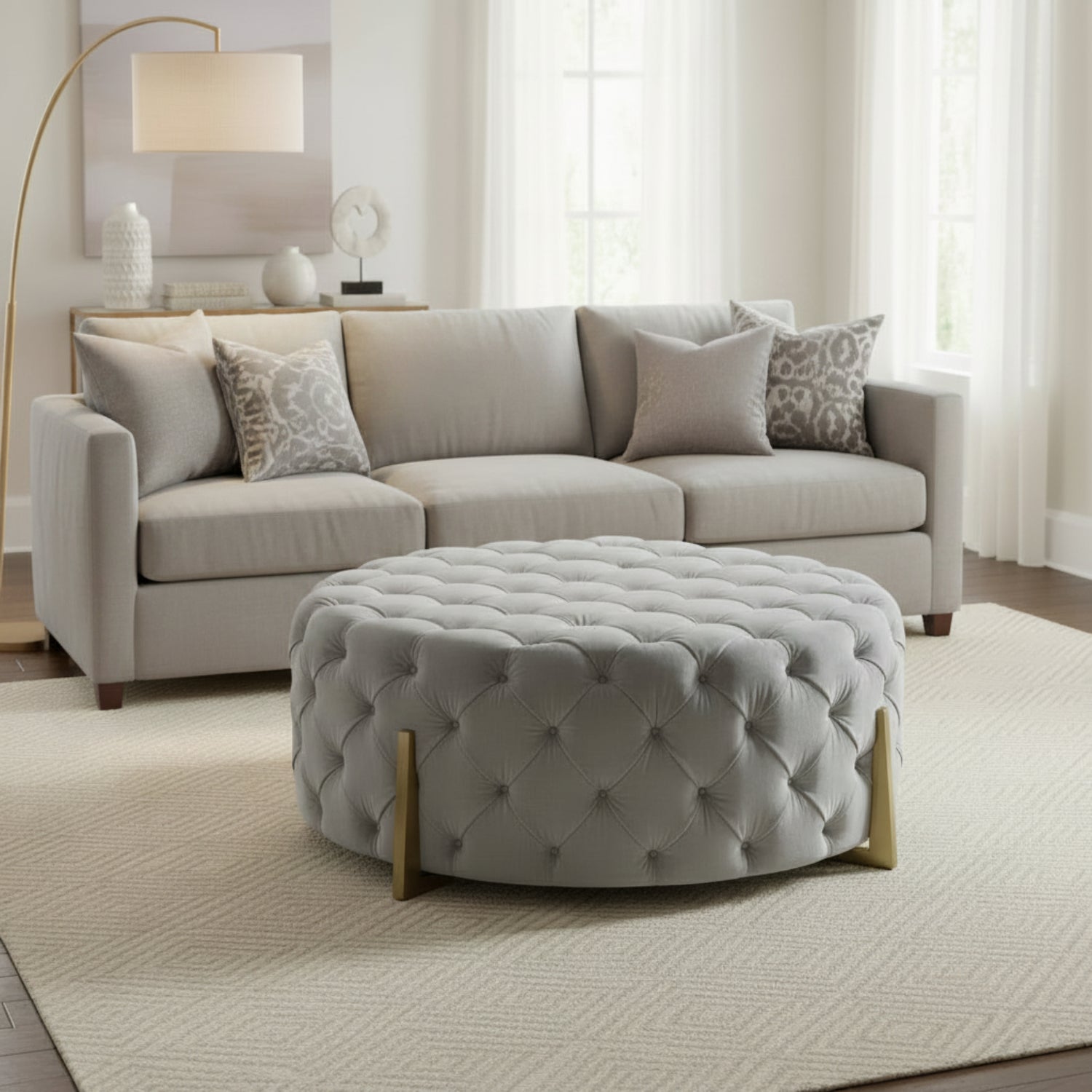 John Richard Hayworth Cocktail Ottoman