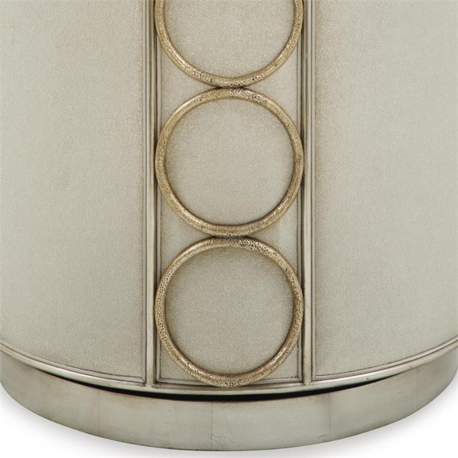 John Richard Bangle Burnished Silver Chair