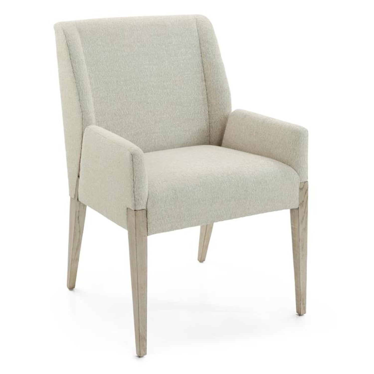 John Richard Chorro Silver White Occasional Chair