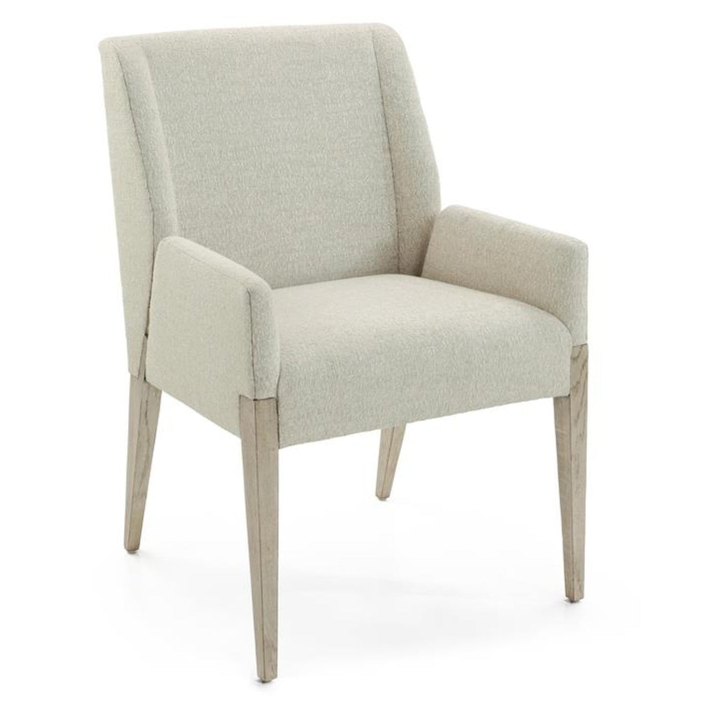 John Richard Chorro Silver White Occasional Chair