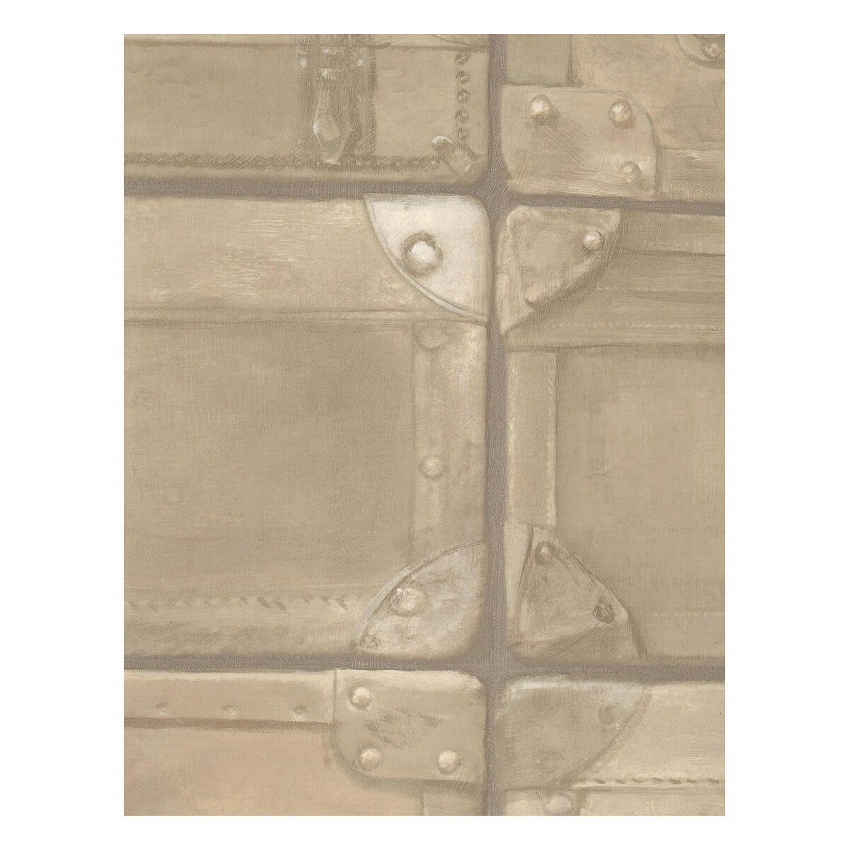 Andrew Martin x Kravet Couture Luggage Vellum Wallpaper