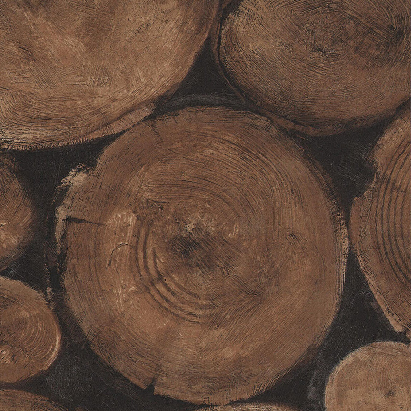 Andrew Martin x Kravet Couture Lumberjack Timber Wallpaper