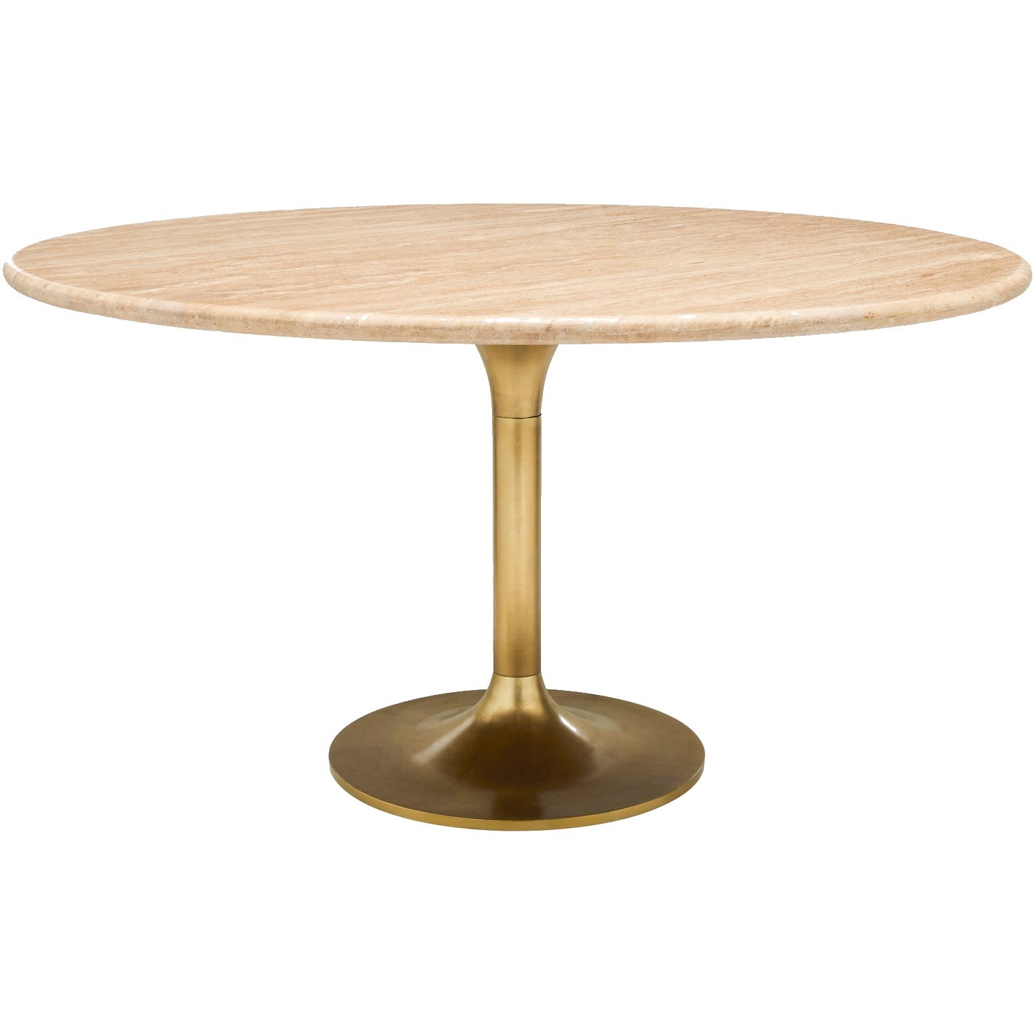 Anatalia Travertine Dining Table