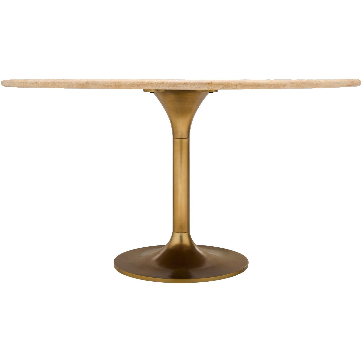 Anatalia Travertine Dining Table