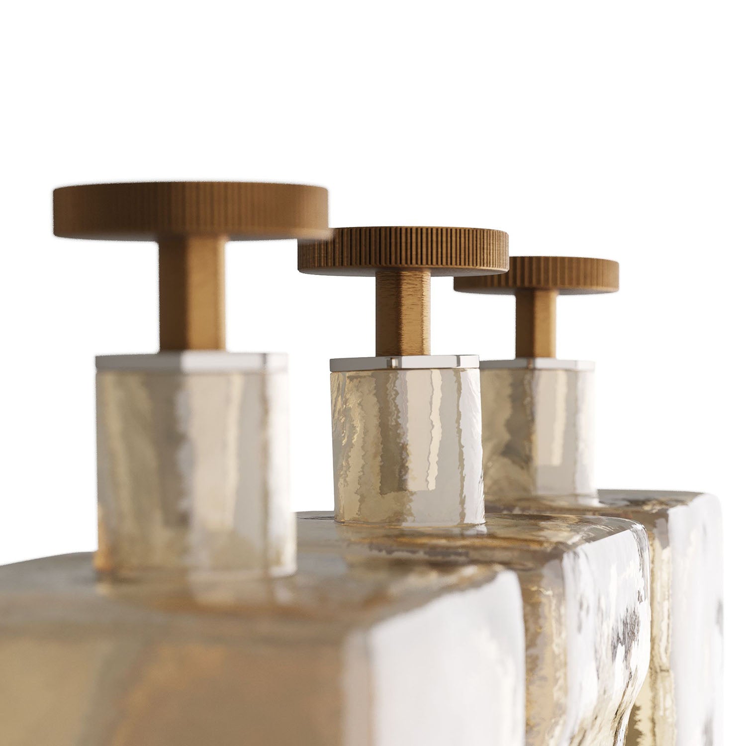 Arteriors Zerdomo Decanter Set of 3