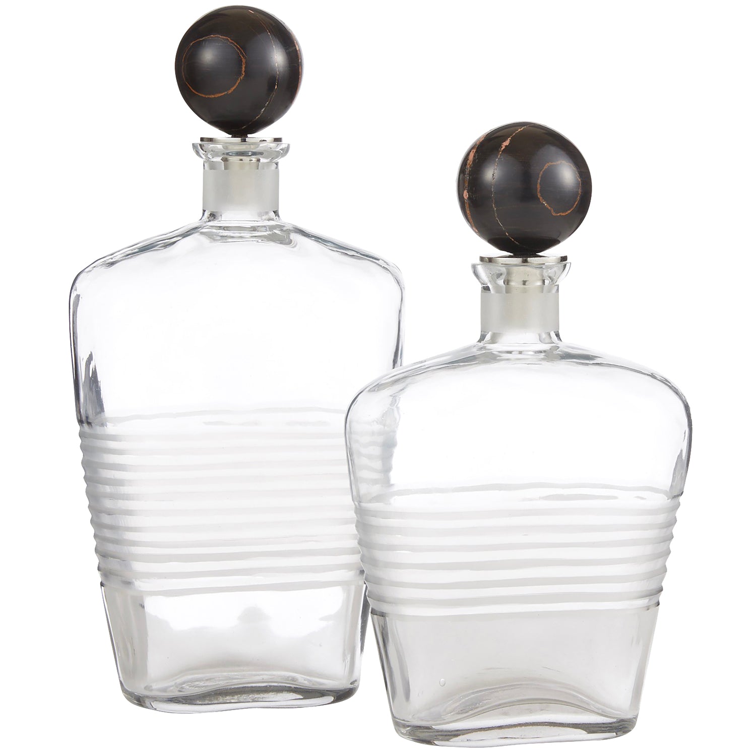 Arteriors Eaves Decanter Set of 2