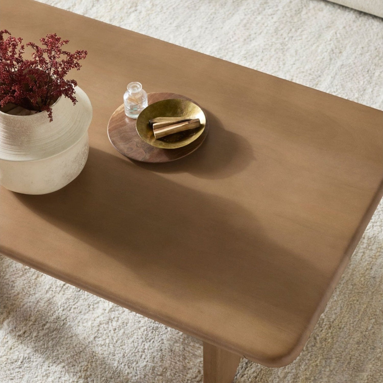 Arland Mango Wood Coffee Table