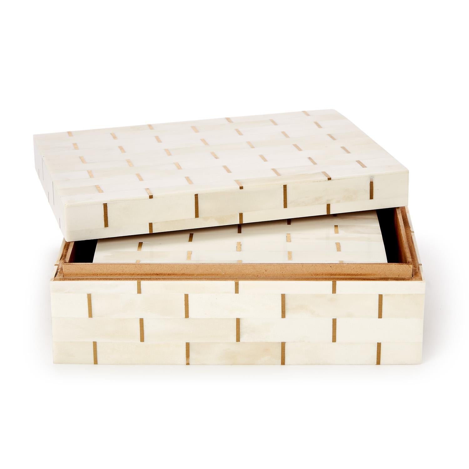 Monaco Vendome Covered Box Set of 2