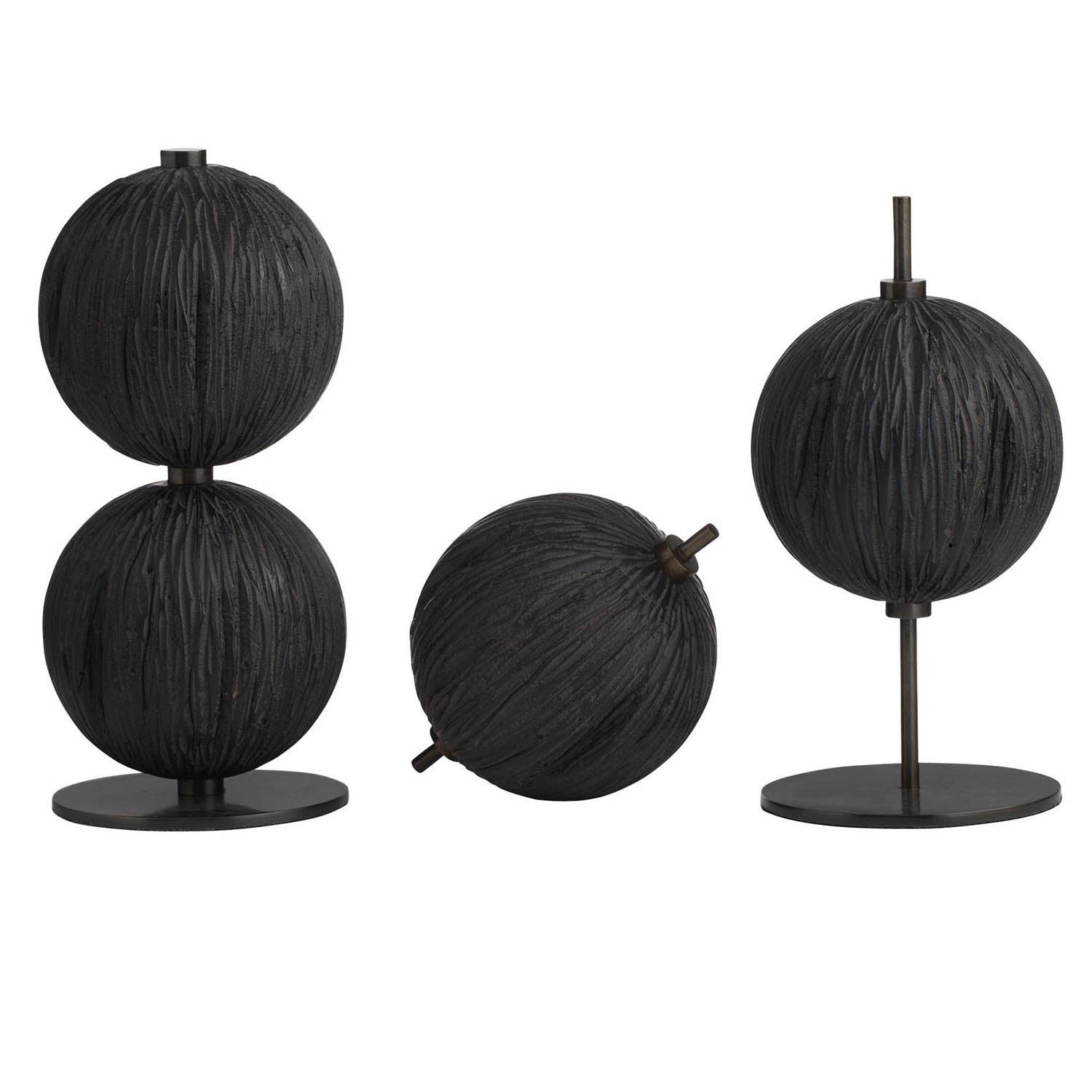 Arteriors Kyros Sculpture Set of 3