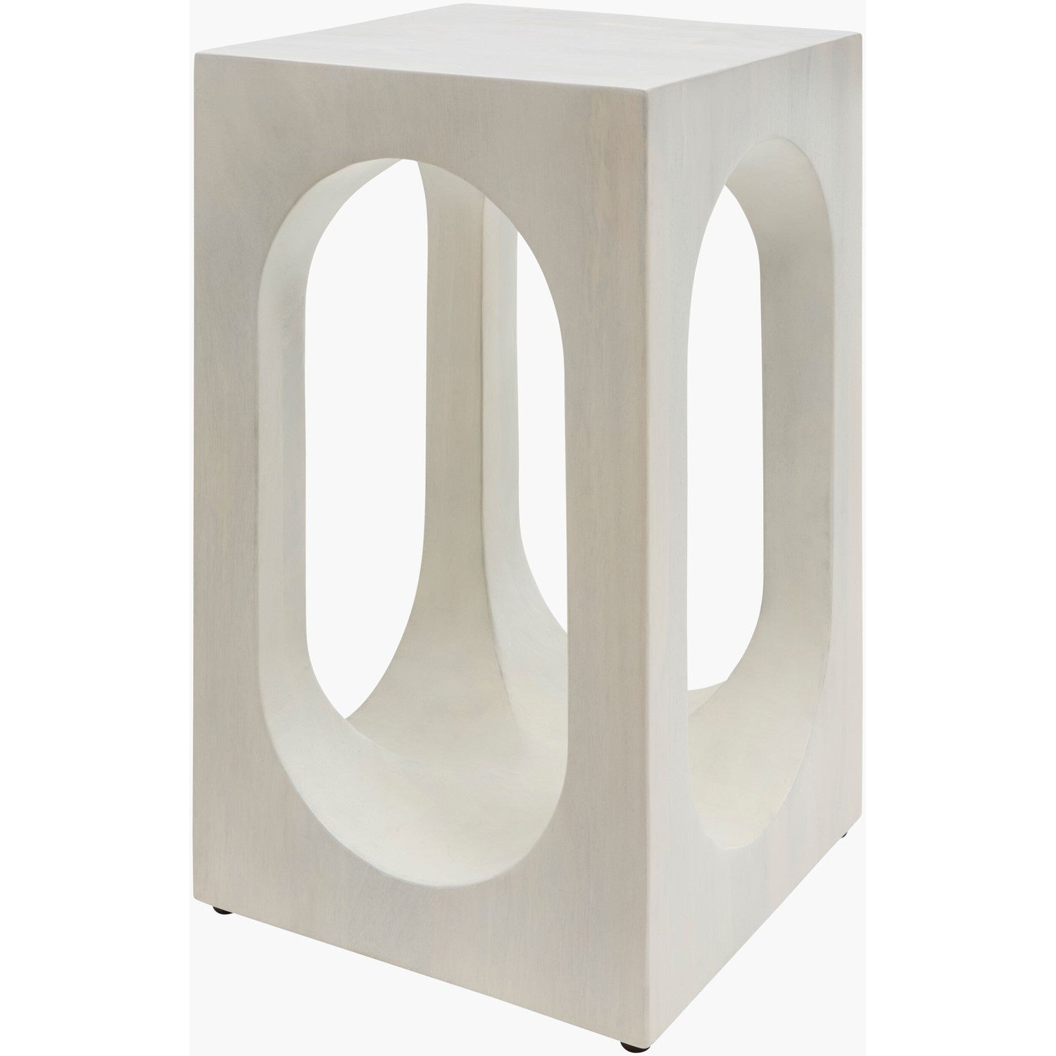 Asner Mango Wood Accent Table