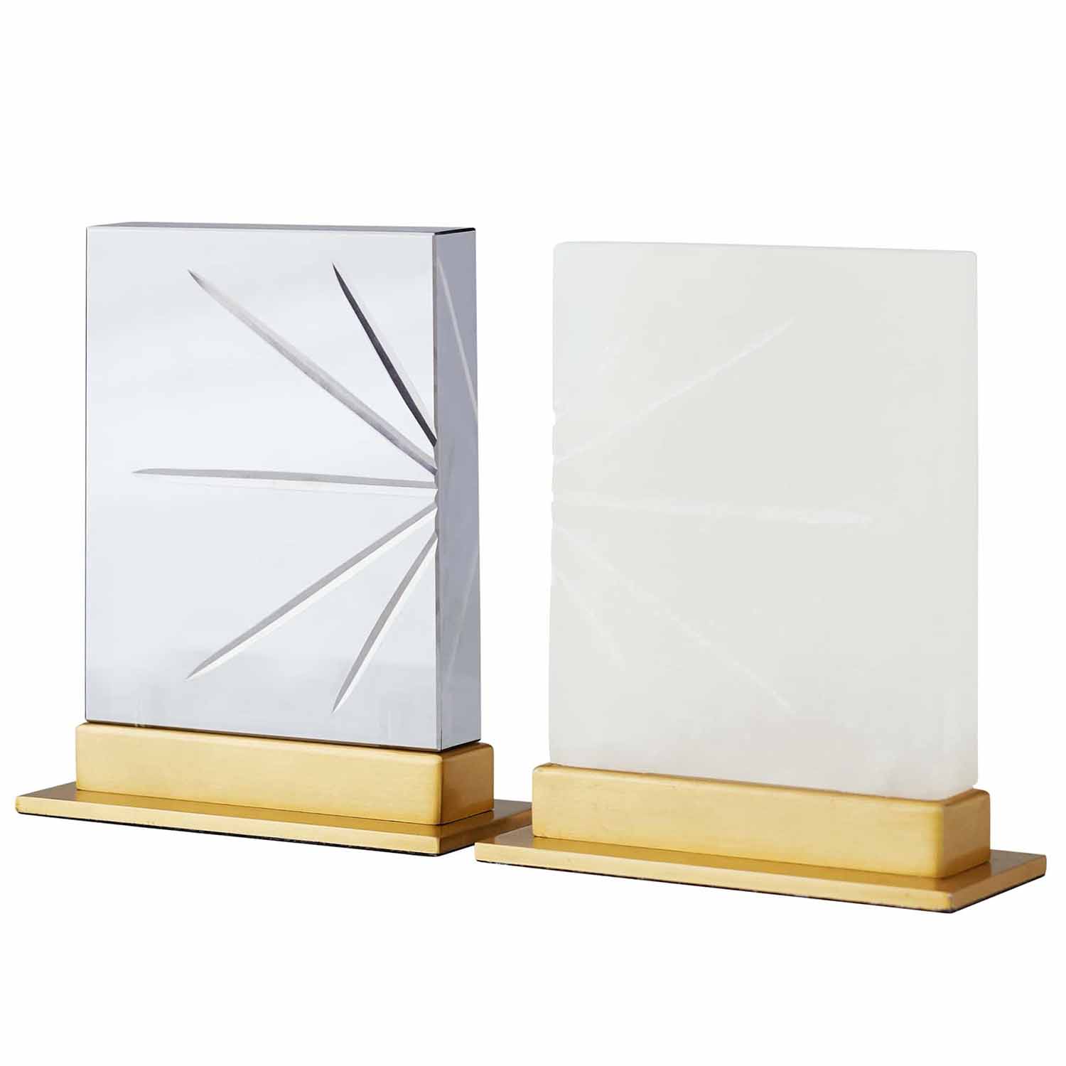 Arteriors Veridian Sculpture Set of 2 - Final Sale