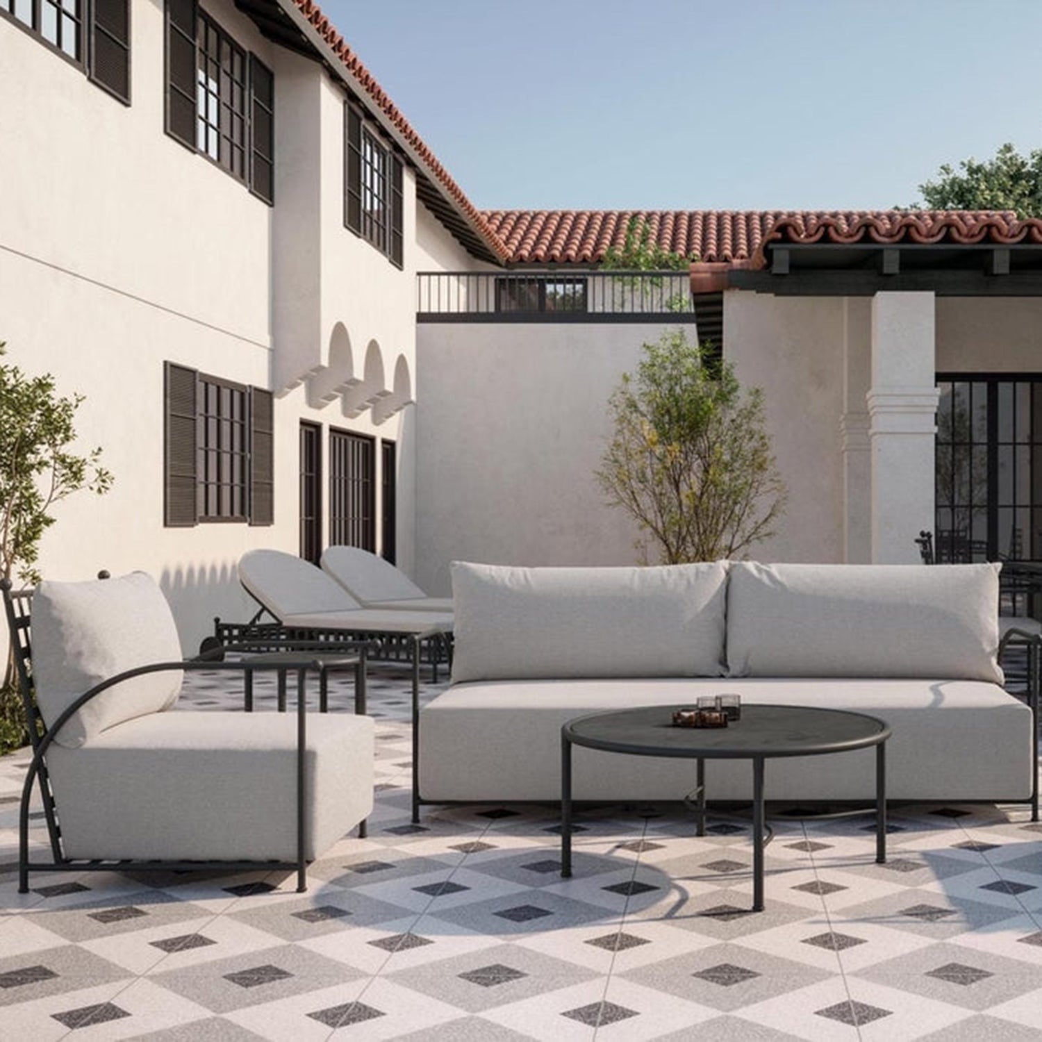 Azzuro Living Athen High Back Club Chair
