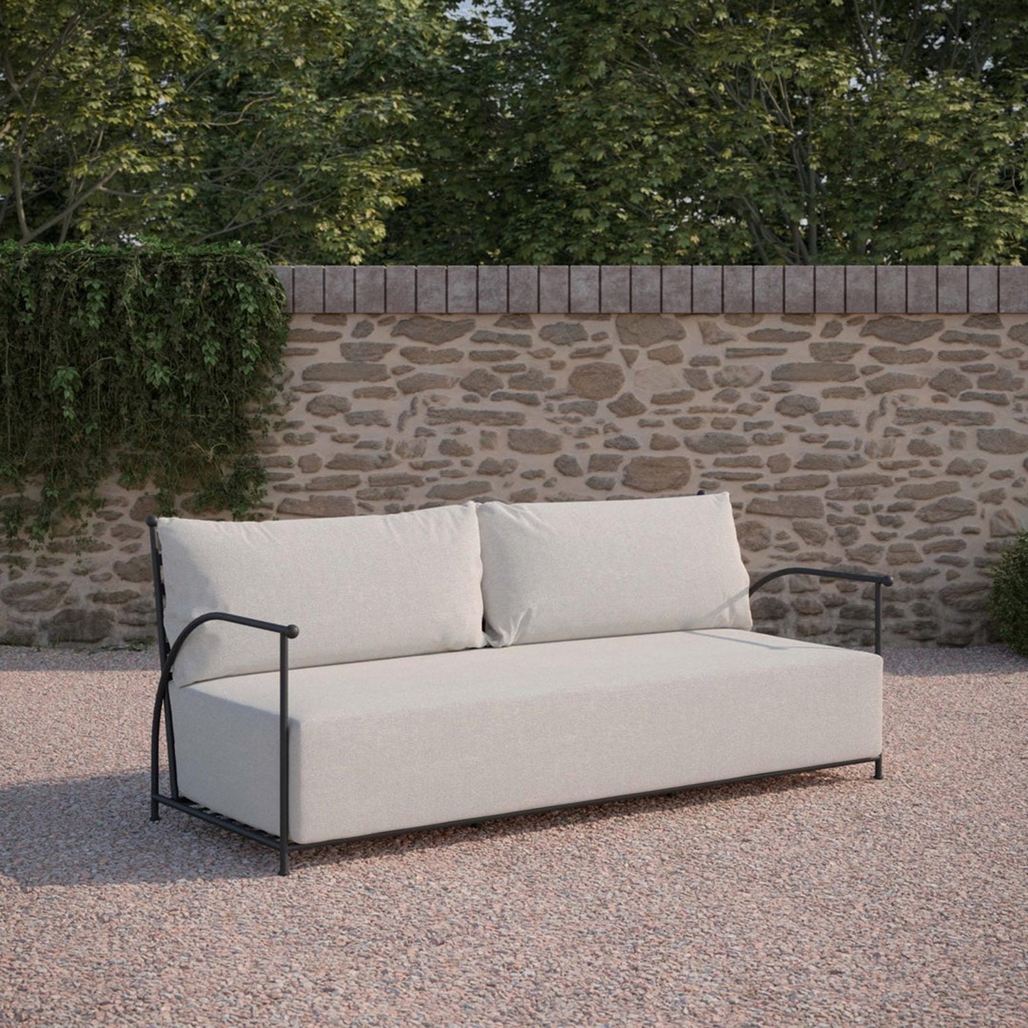 Azzuro Living Athen High Back Sofa