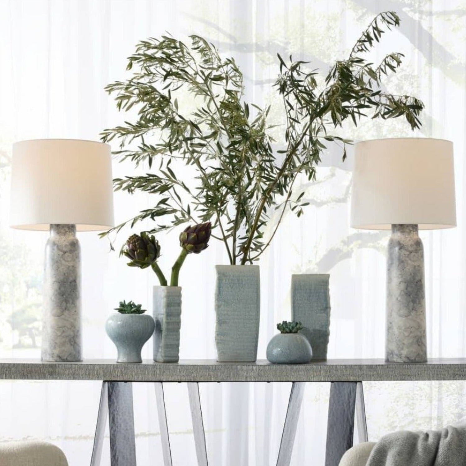 Arteriors Fisher Vase Set of 3