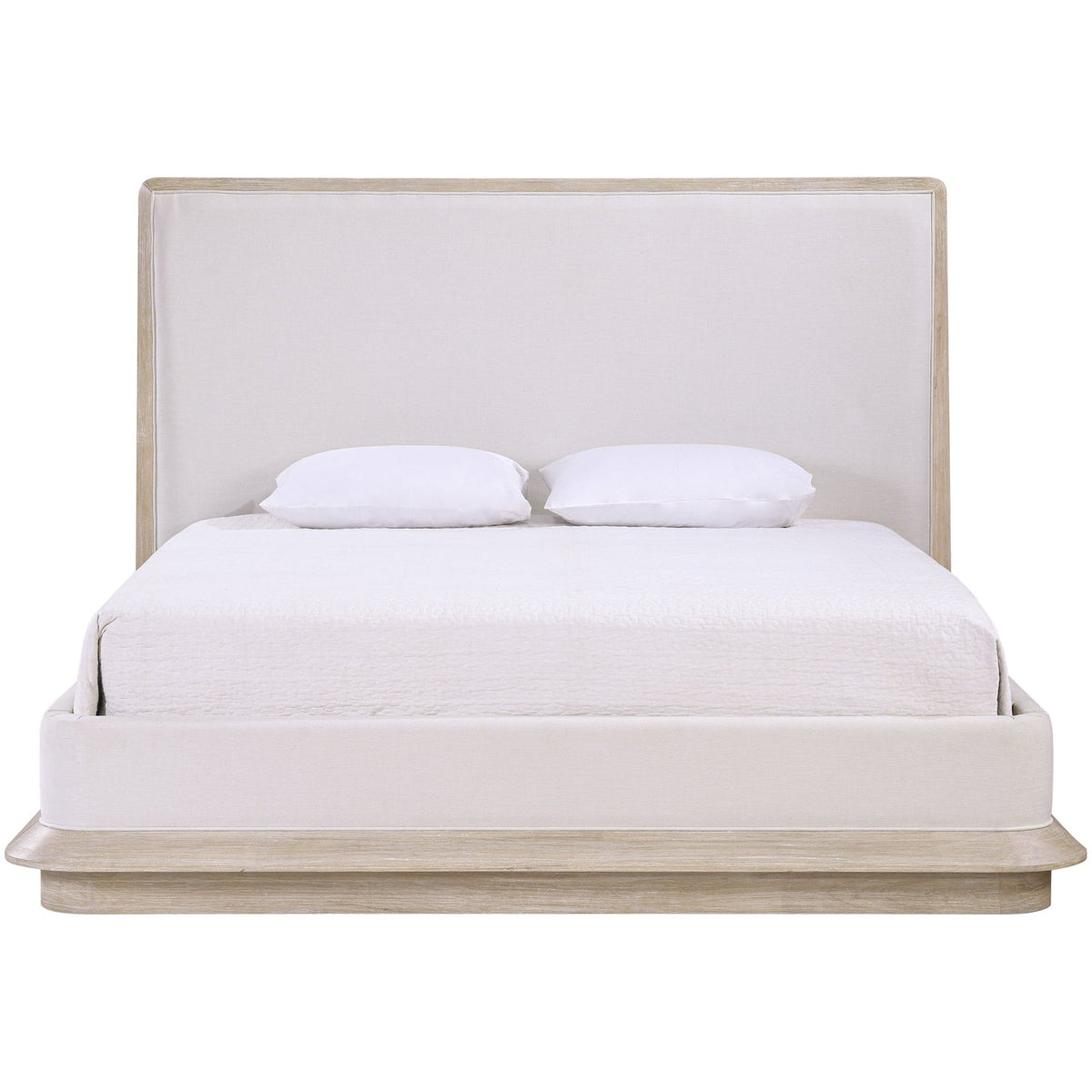 Adagio Natural Fabric Upholstered Bed