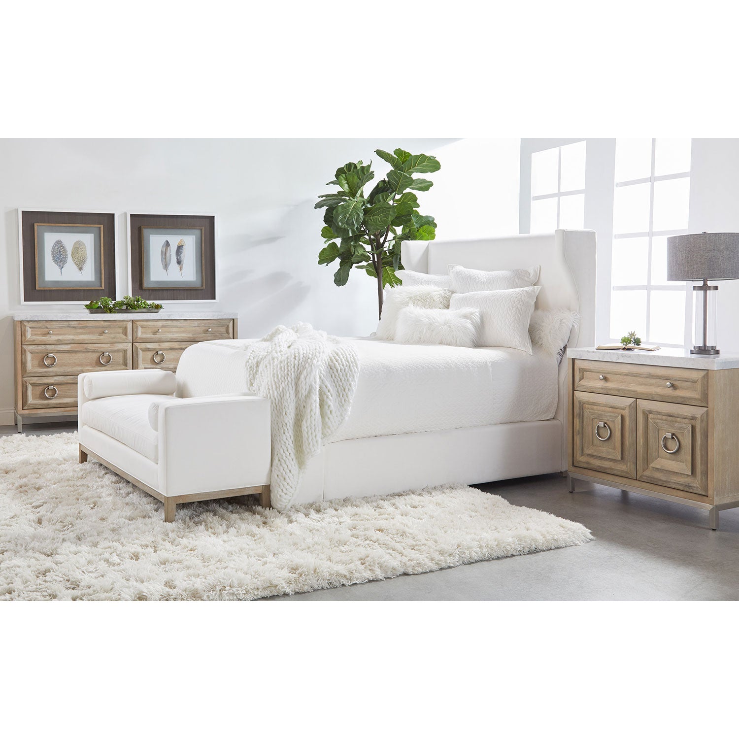 Azure Carrera 6-Drawer Double Dresser