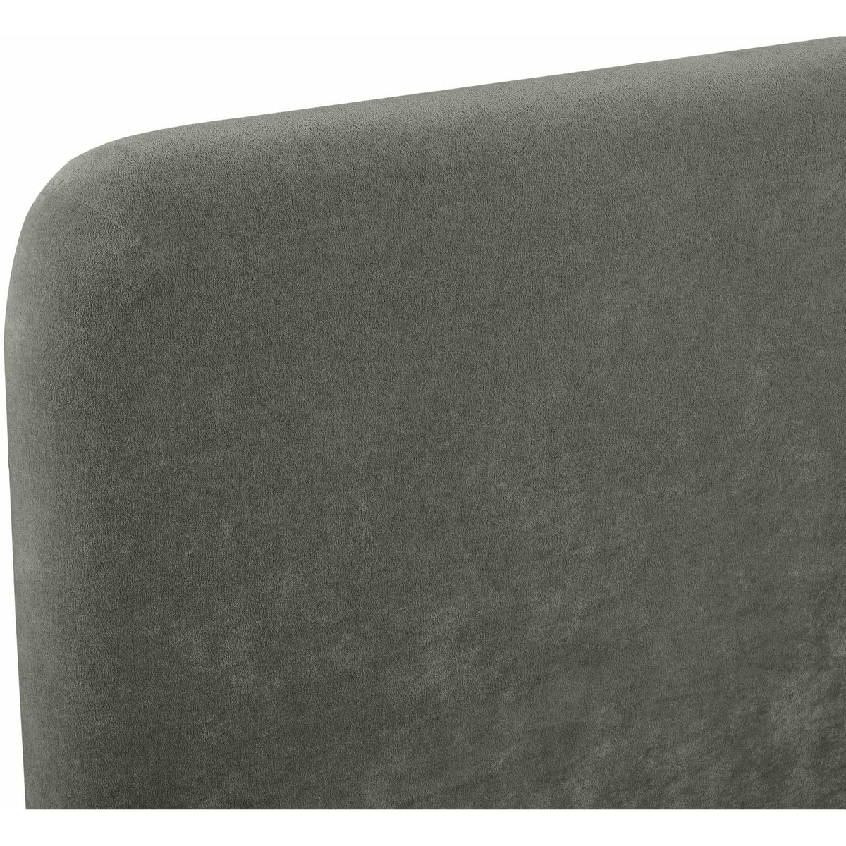 Fira Green Chenille Fabric Upholstered Bed