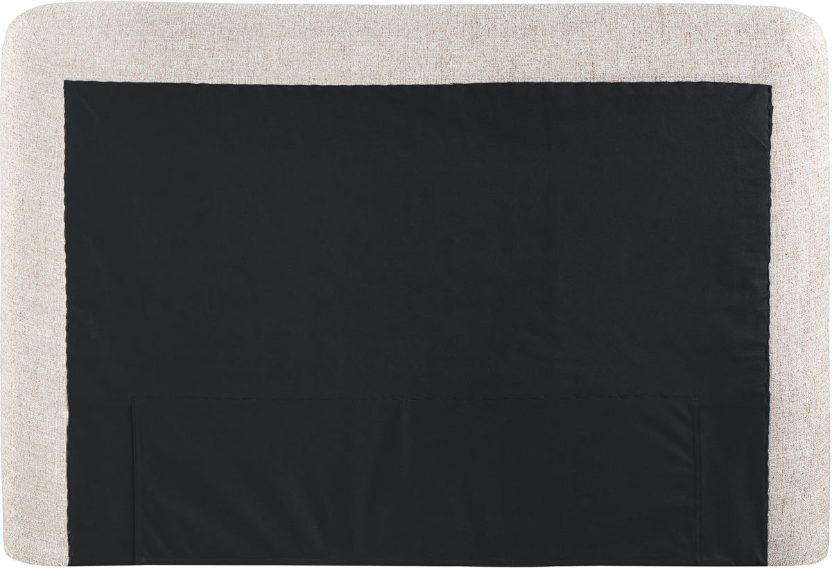 Blair Beige Fabric Upholstered Bed
