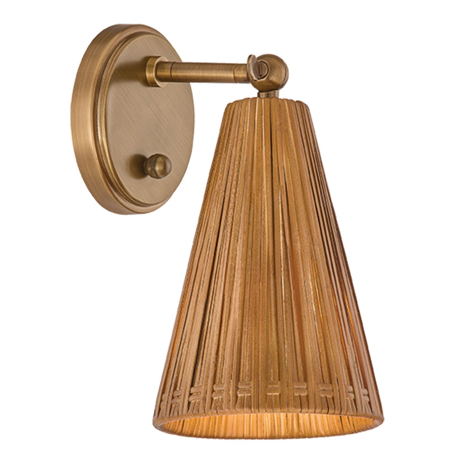 Troy Lighting Griffith Patina Brass Wall Sconce