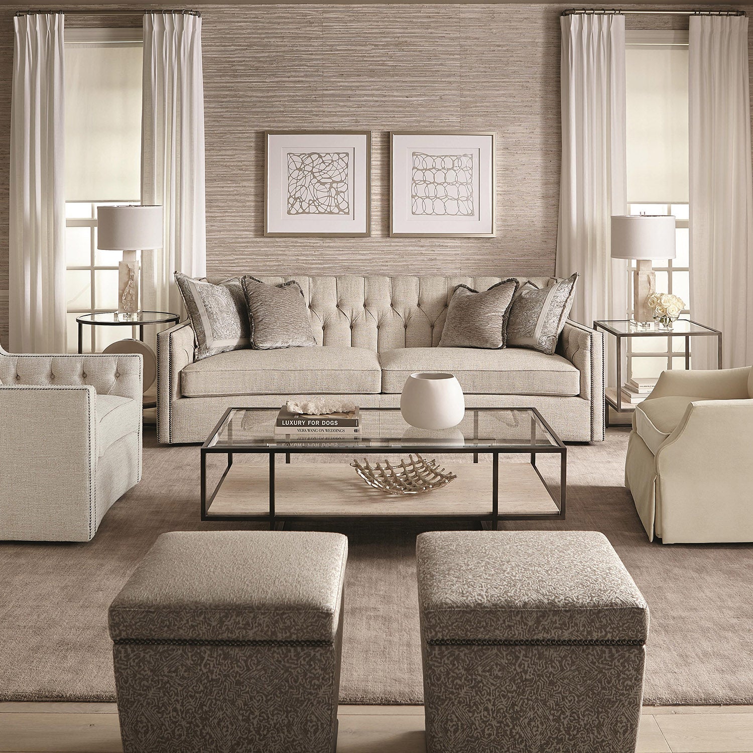 Bernhardt Living Candace Sofa