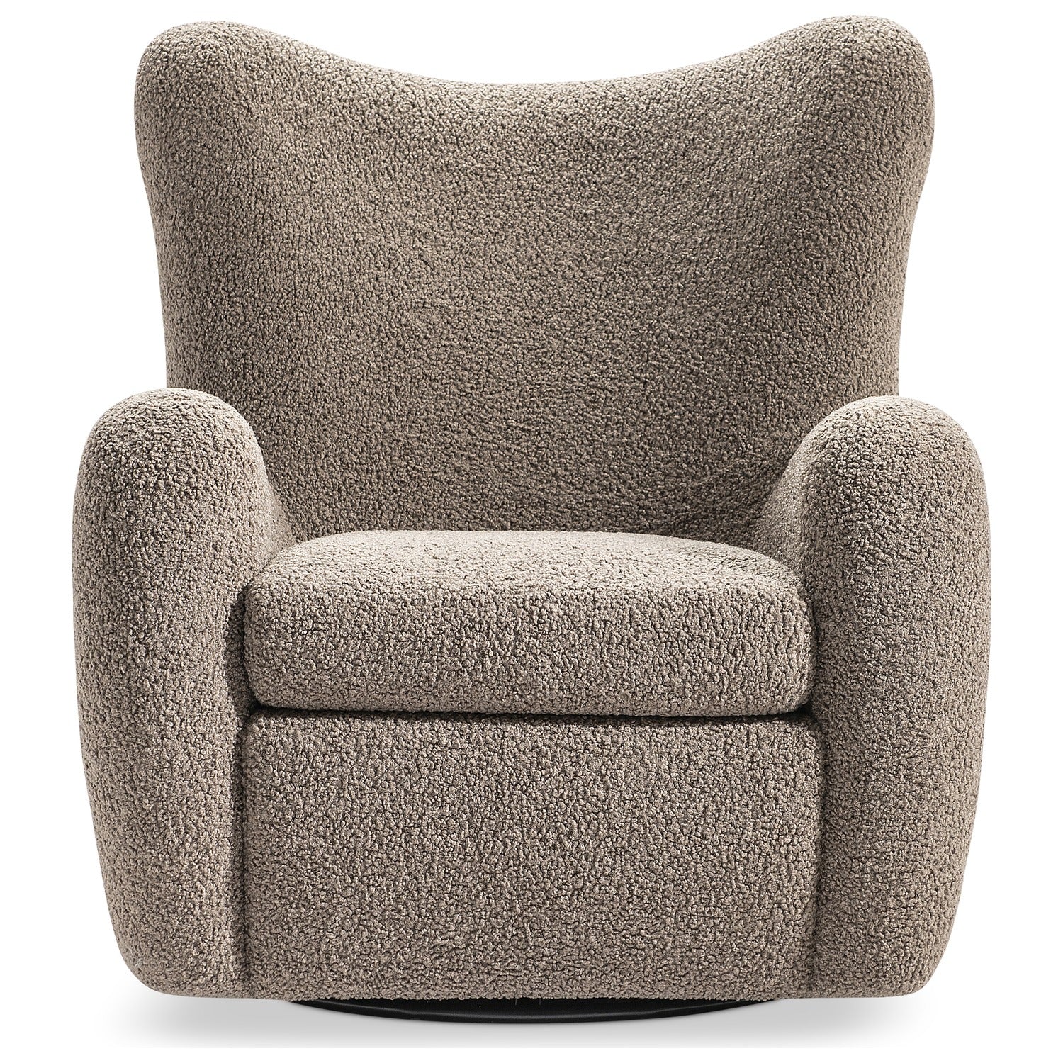 Bernhardt Silvi Fabric Swivel Chair