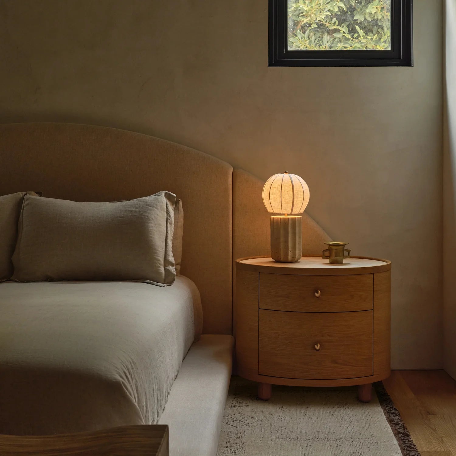 Button Atelier x Co. House Designs Riviera Natural Table Lamp