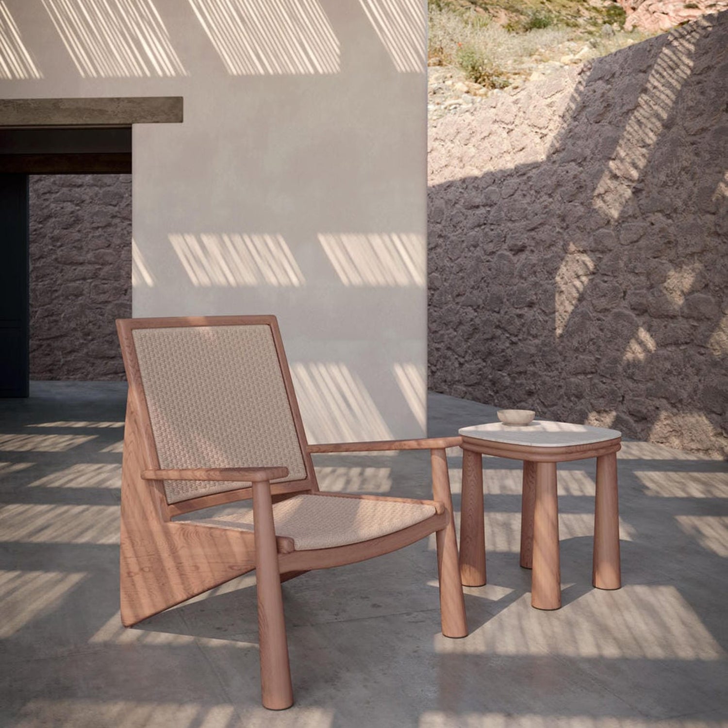 Azzuro Living Biscayne Side Table