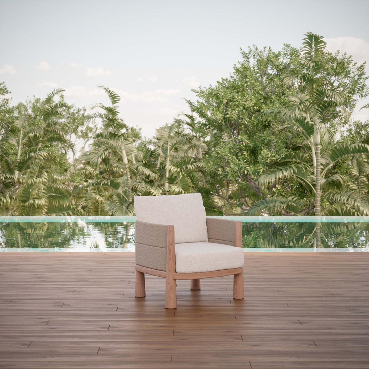 Azzuro Living Biscayne Club Chair