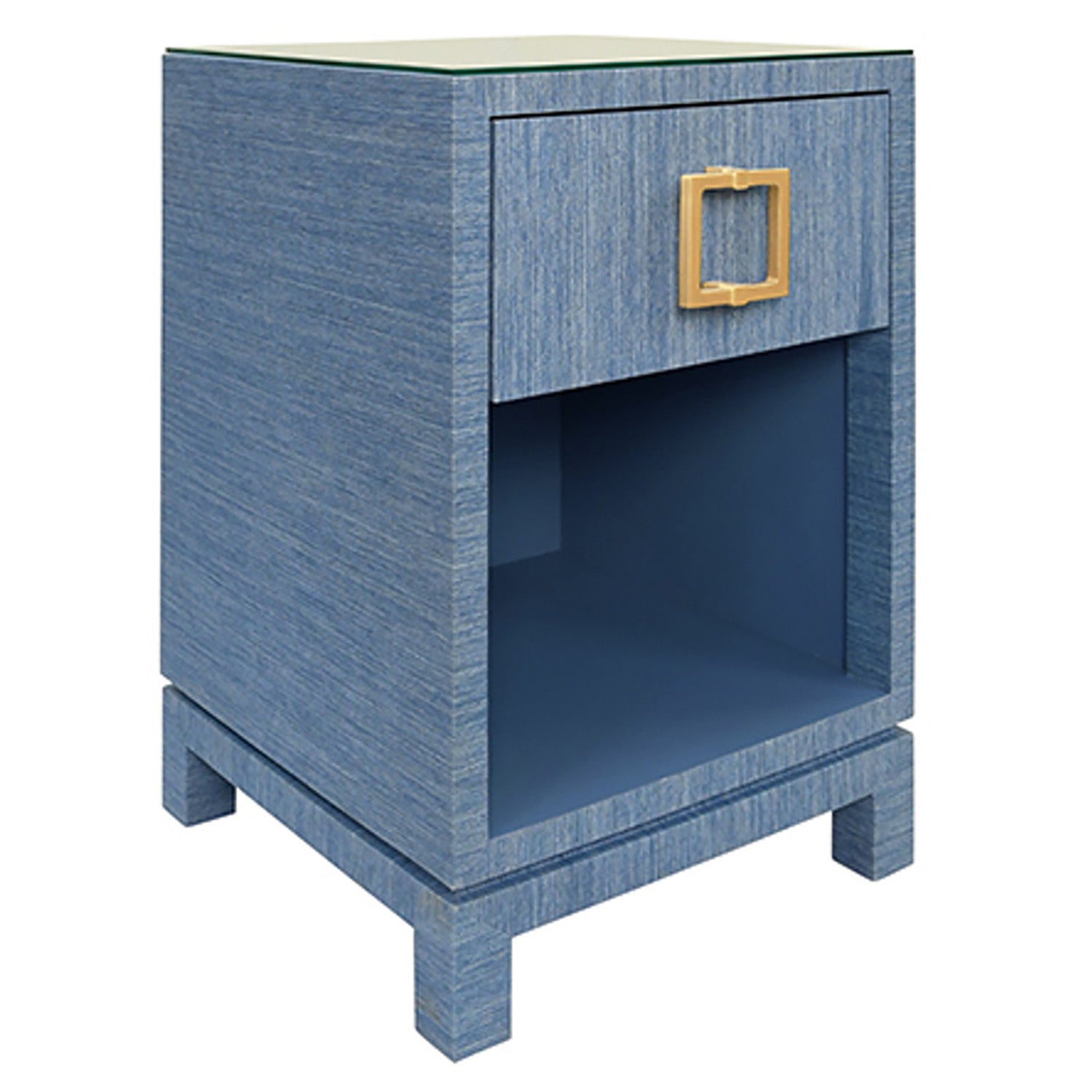 Worlds Away Blair 1 Drawer Side Table