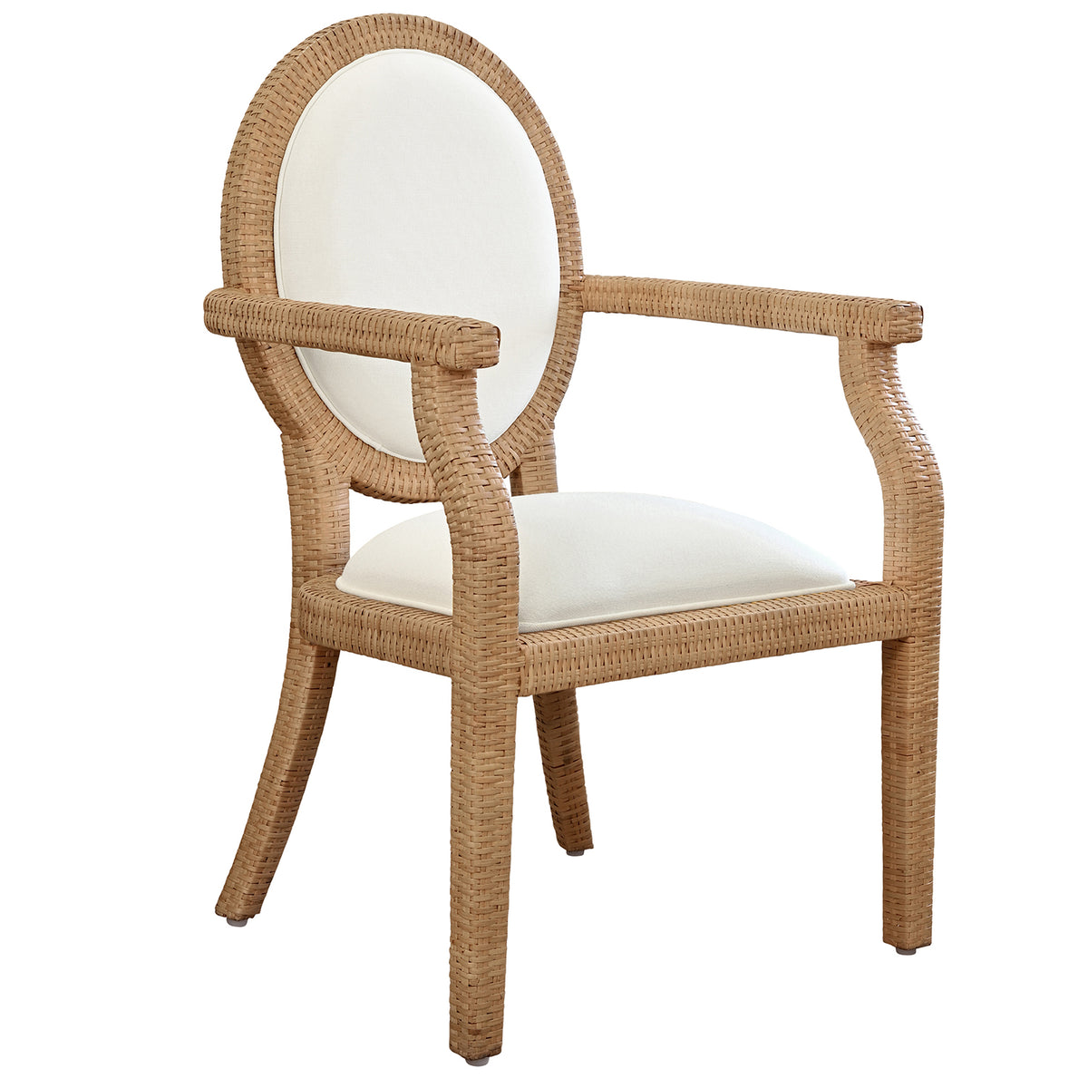 Worlds Away Blythe Arm Chair