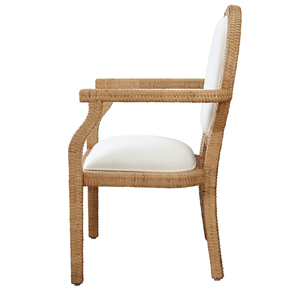Worlds Away Blythe Arm Chair
