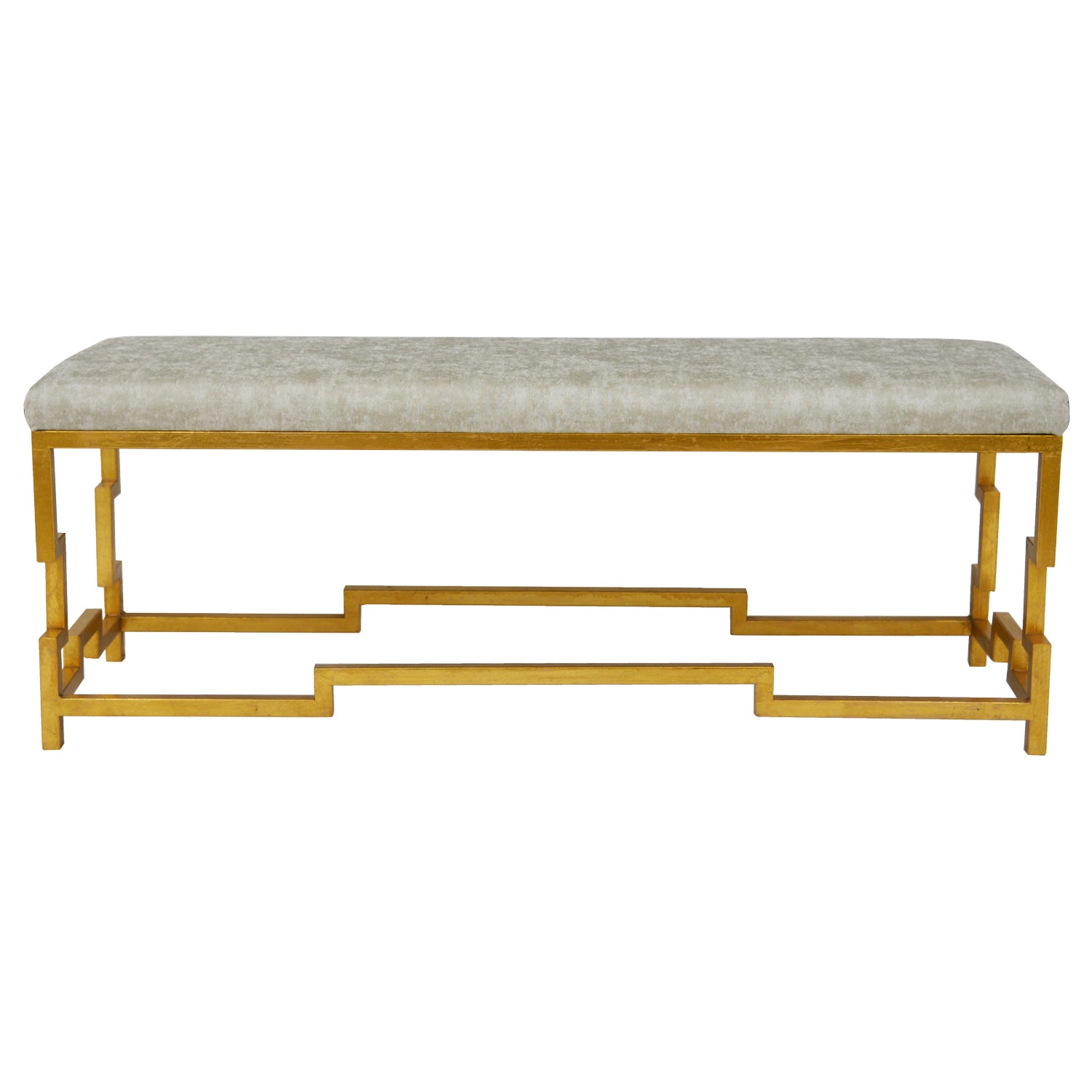 Gold Long Bench