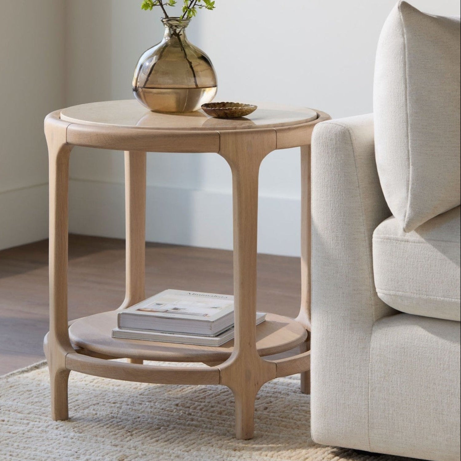Eve Marble End Table