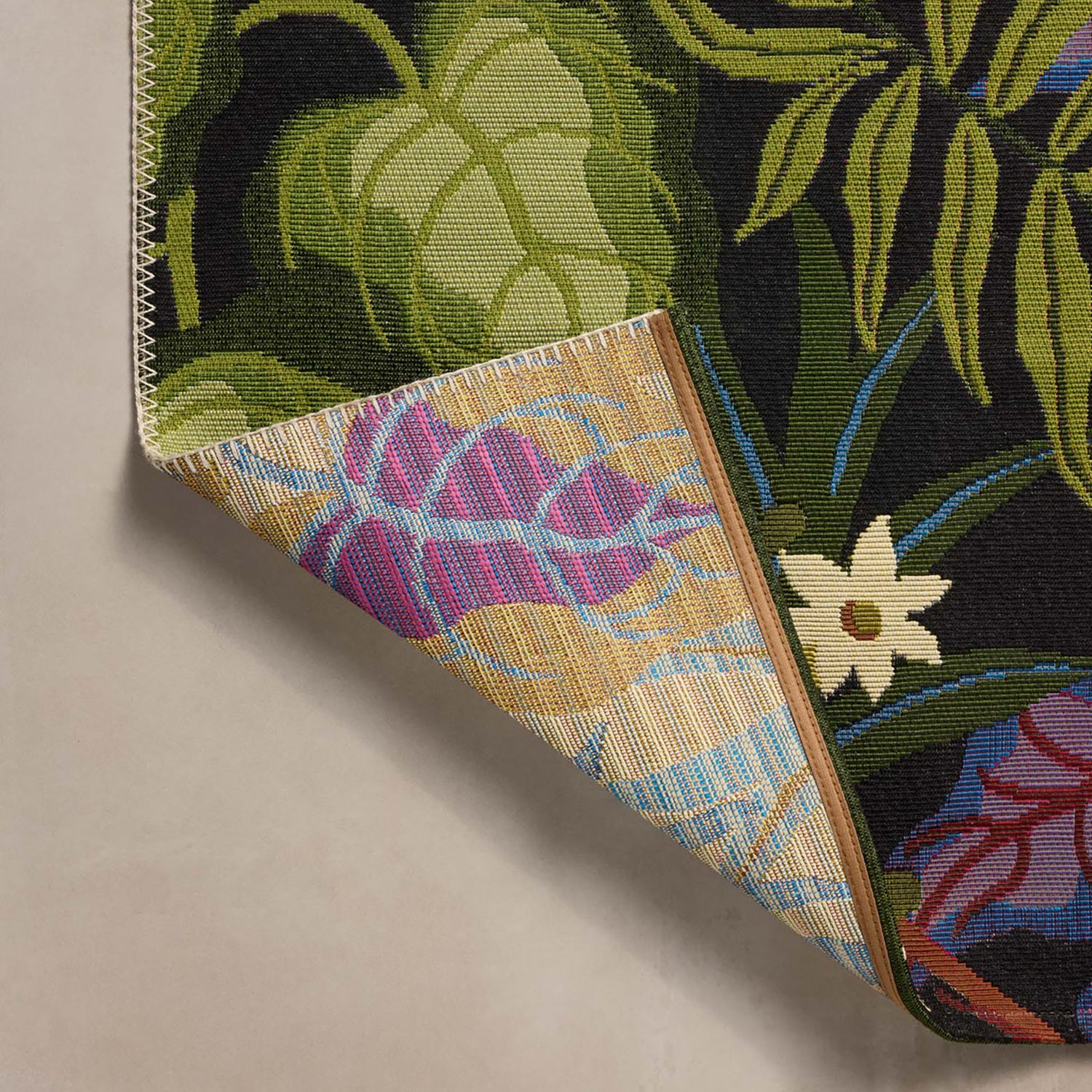 Loloi Botanical Onyx/Multi Indoor/Outdoor Rug