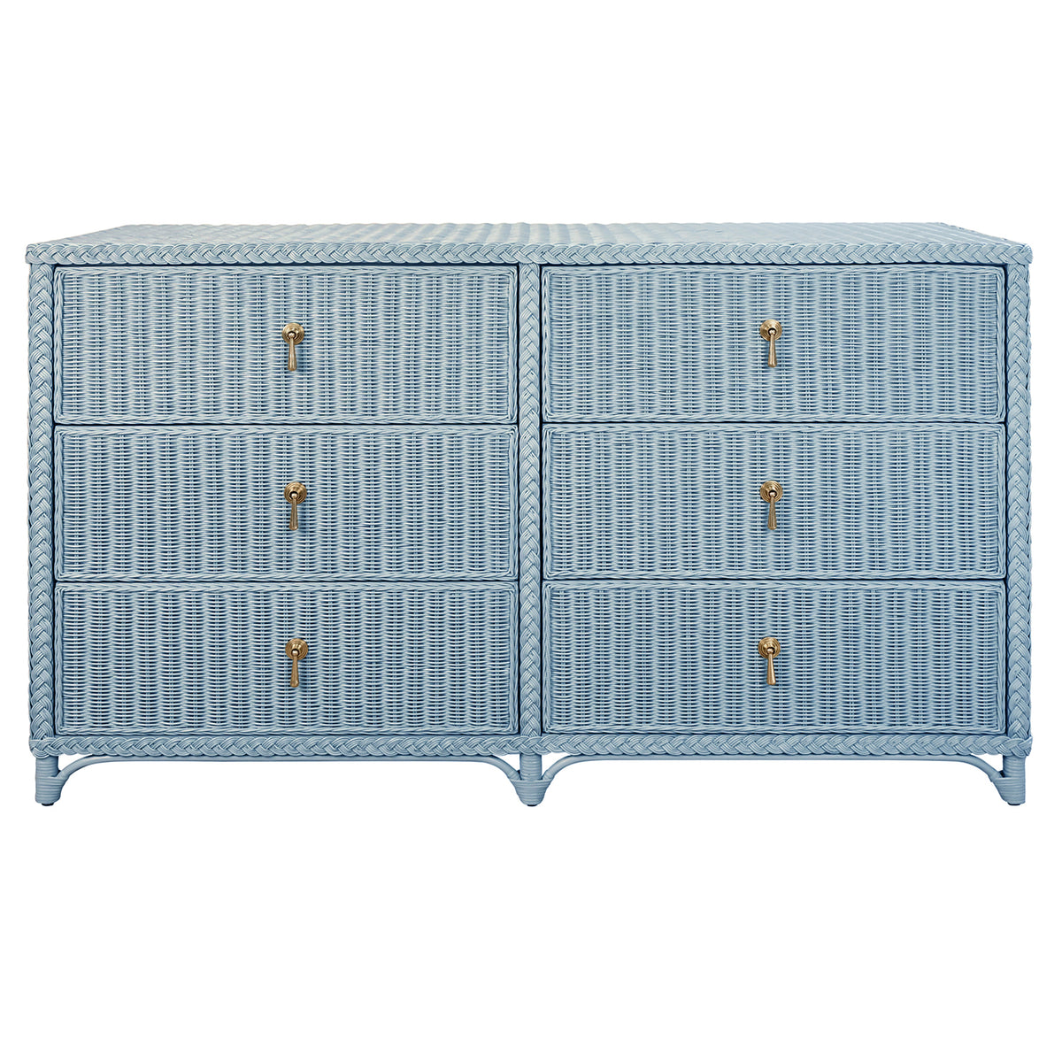 Worlds Away Bowden 6 Drawer Chest