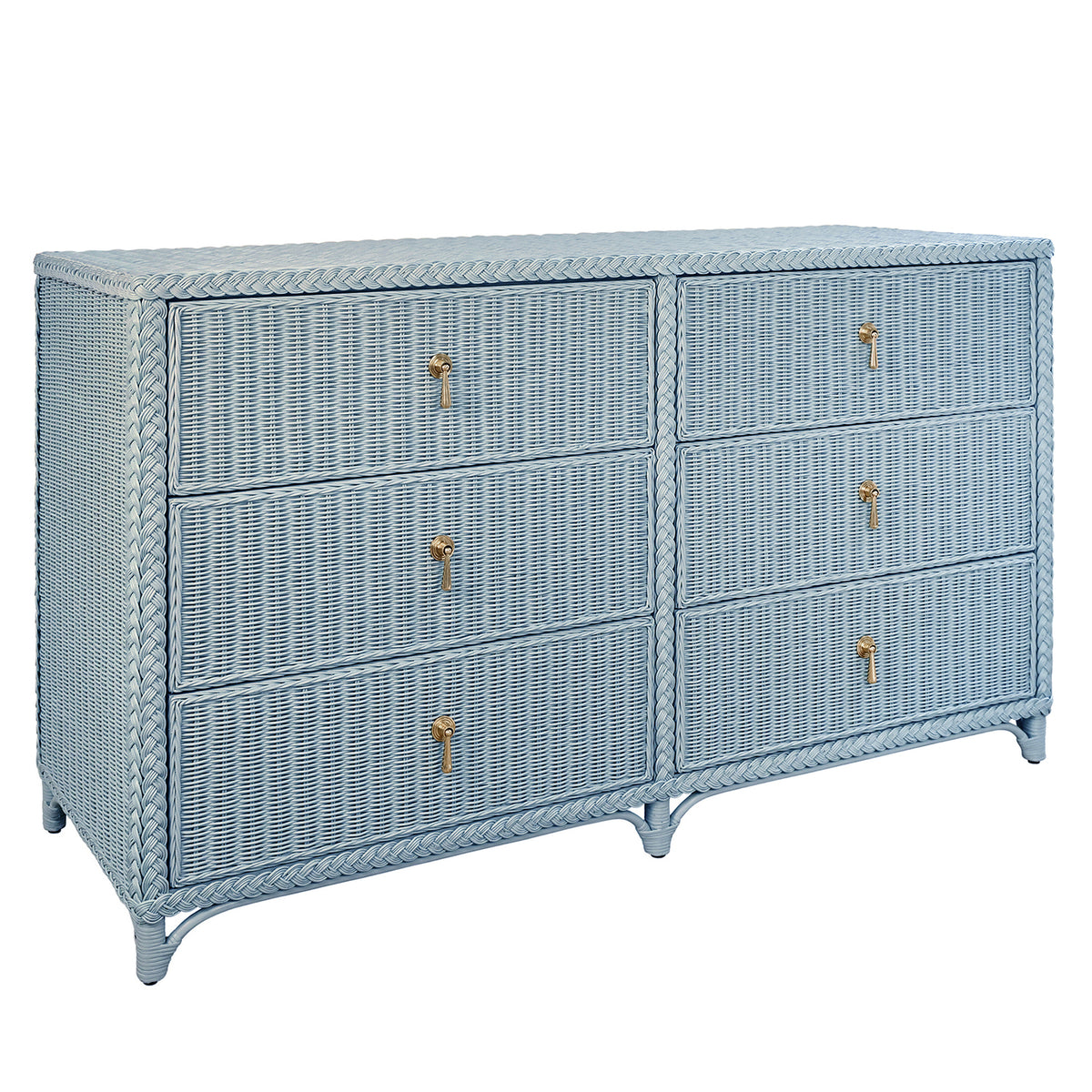 Worlds Away Bowden 6 Drawer Chest