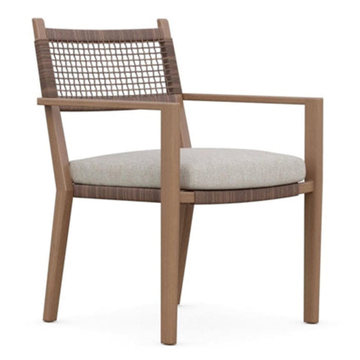 Azzuro Living Bozeman Stackable Arm Dining Chair Set of 4