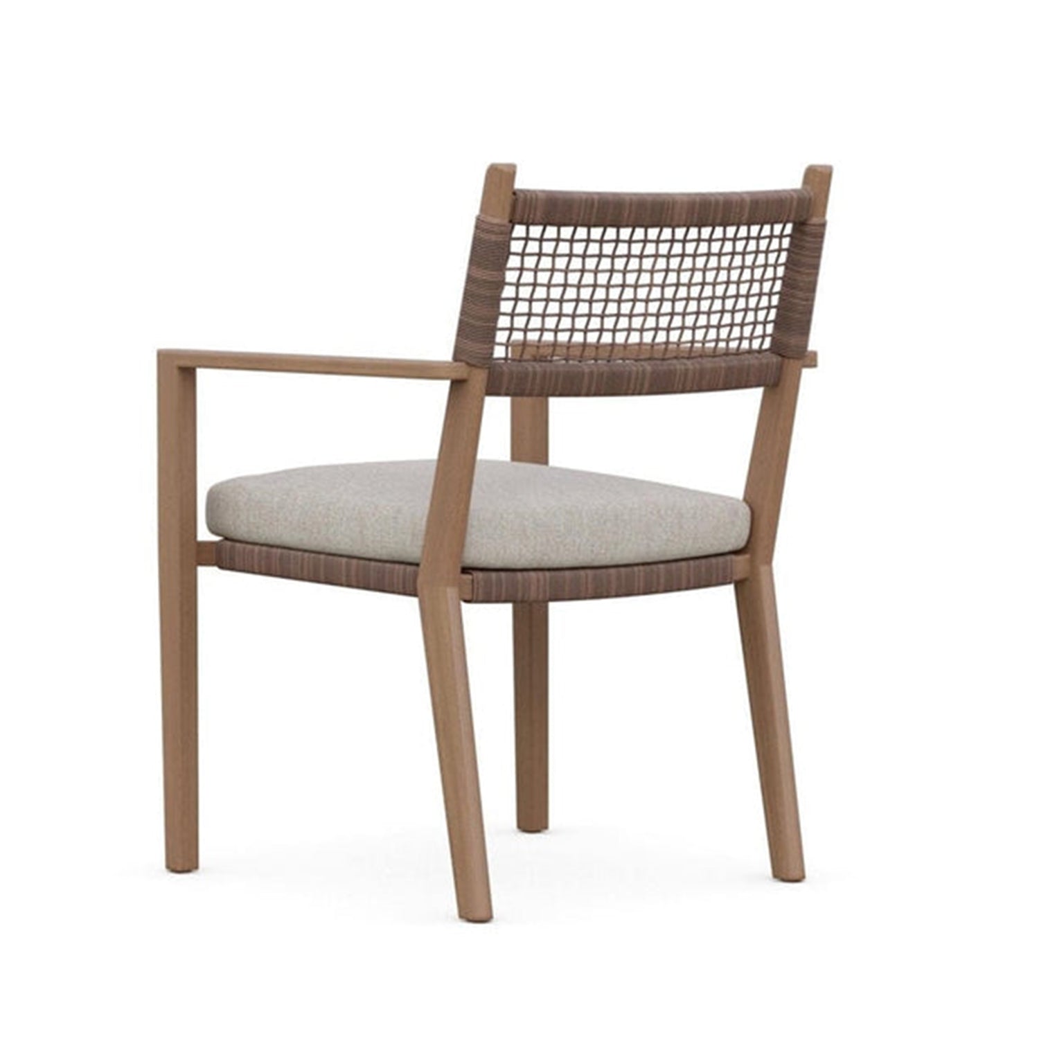 Azzuro Living Bozeman Stackable Arm Dining Chair Set of 4
