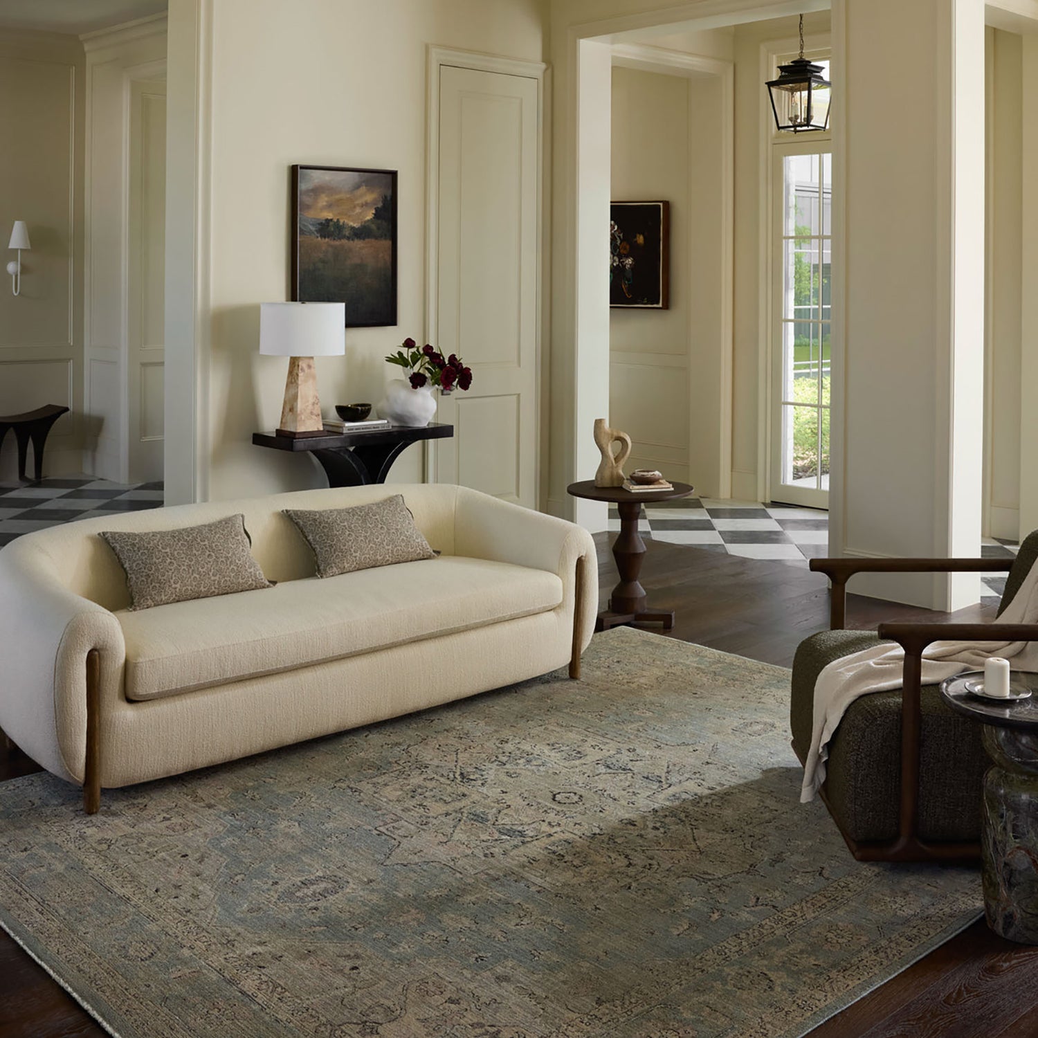 Loloi Briar Sky/Moss Power Loomed Rug