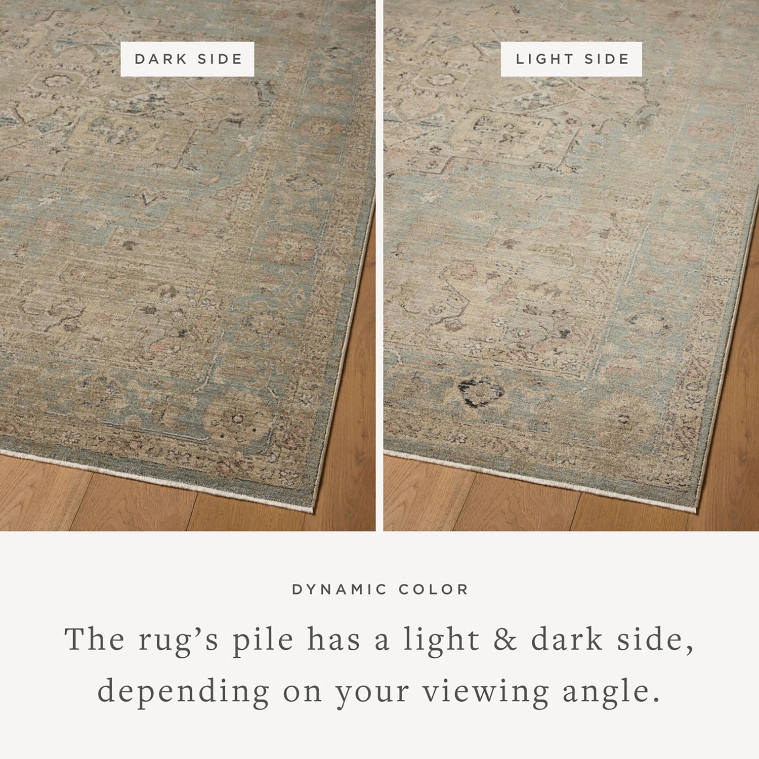 Loloi Briar Sky/Moss Power Loomed Rug
