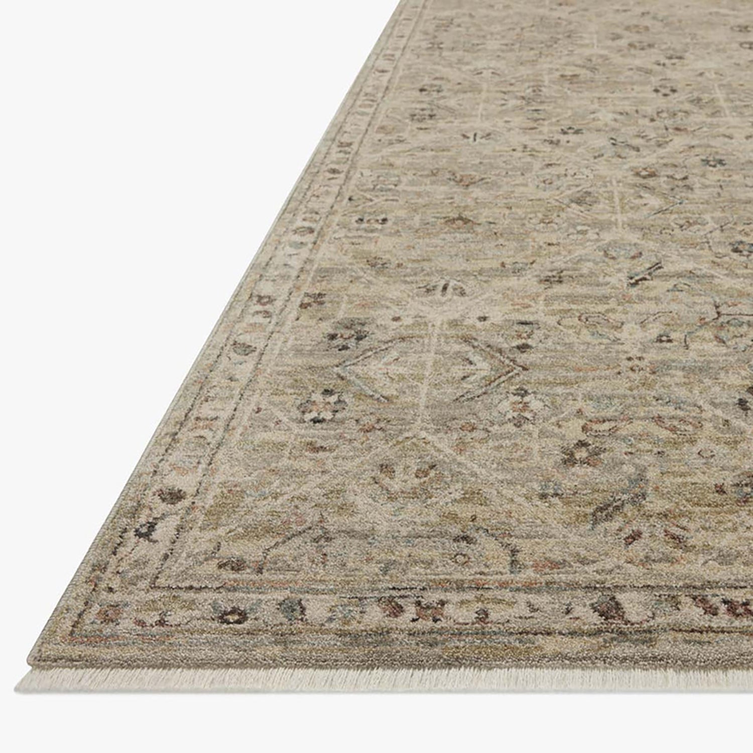 Loloi Briar Silver/Moss Power Loomed Rug