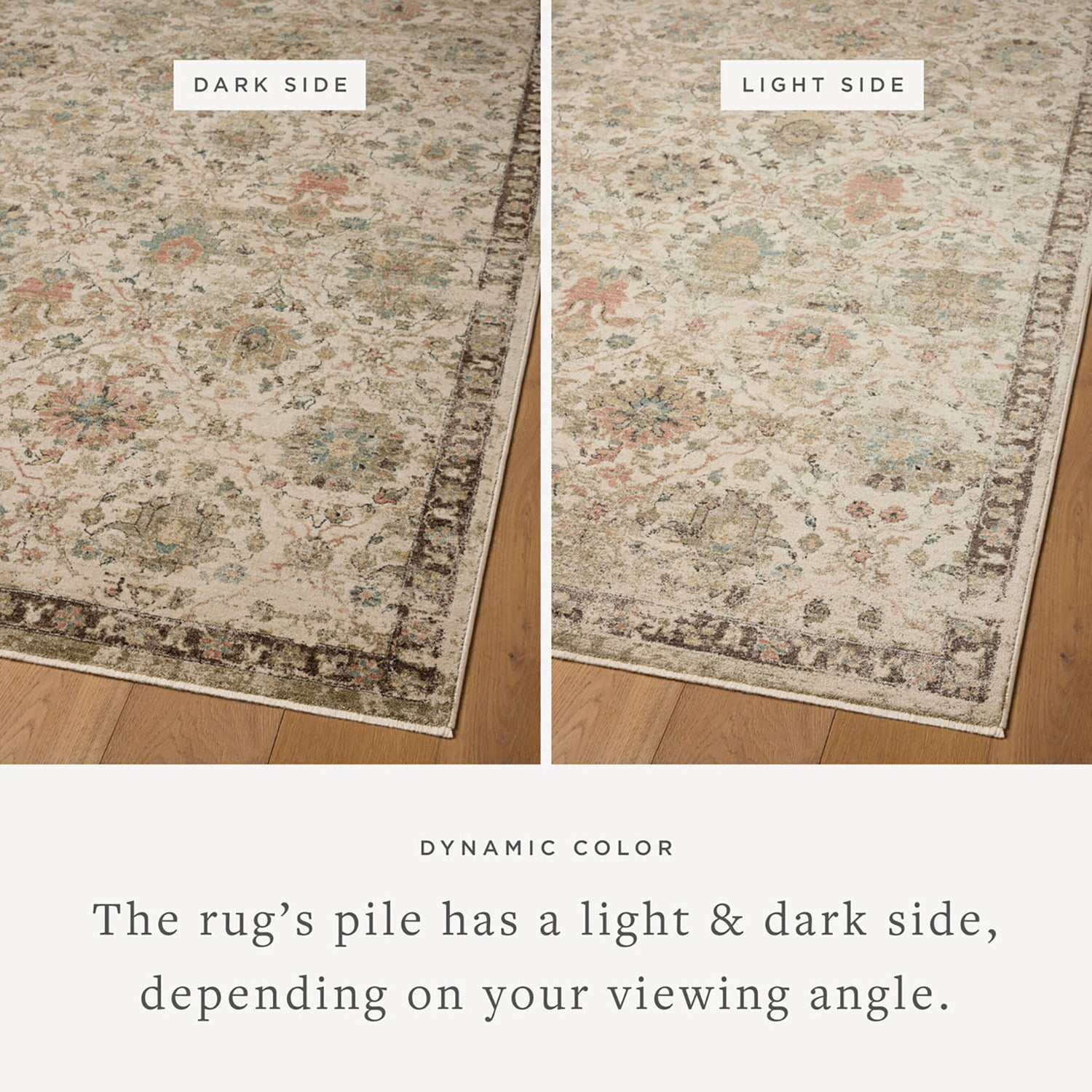 Loloi Briar Ivory/Multi Power Loomed Rug